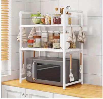 Kitchen Multifunctional 2 Tier Storage Rack",