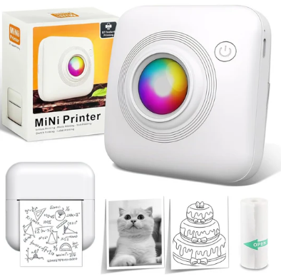 "Compact Wireless Printer for Home and Office"