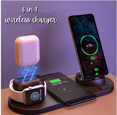 6 In 1 Wireless Charger